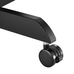 Locking casters enhance stability and safety