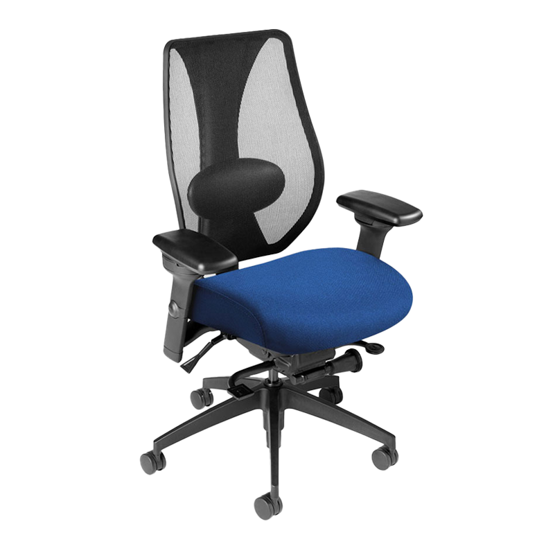 tCentric Hybrid - Mesh Back and upholstered seat